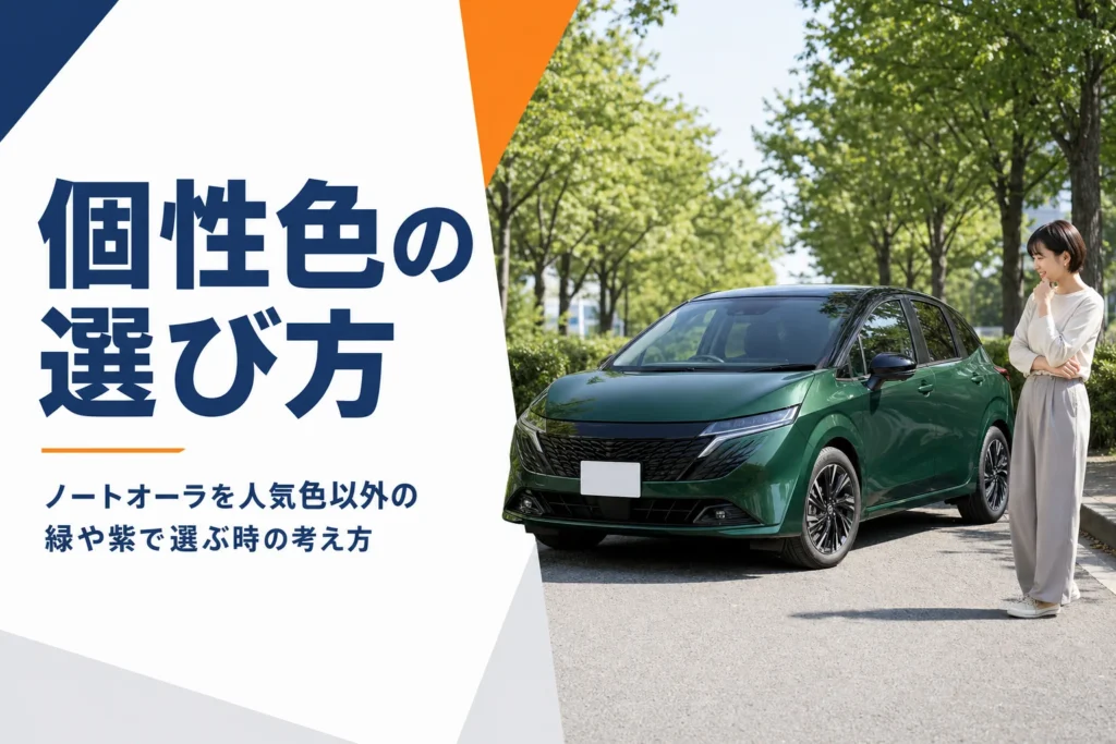ノートオーラの個性色の選び方を解説する記事のアイキャッチ